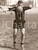 Fotografia d epoca originale 1952 MILANO Arena INTER Calcio Ivano BLASON Stop di petto Fotografia 1