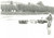 Fotografia d epoca originale 1994 PAVIA ALLUVIONE Passante in bicicletta lungo il TICINO Fotografia 1