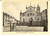 Cartolina originale da collezione 1940 ca VOLPIANO Chiesa Parrocchiale e Piazza Vittorio Cartolina animata FG NV 1