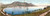 Cartolina originale da collezione 1915 ca GOLFO DI SALO' (BS) Lago di GARDA Panorama DANNEGGIATA Cartolina 28x9 cm 1