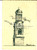 Cartolina originale da collezione 1957 SORESINA VA Veduta del campanile Cartolina ILLUSTRATA G. NISANI FG VG 1