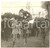 Fotografia d epoca originale 1935 ca MILANO AVANGUARDISTI CAVALLEGGERI Congratulazioni al vincitore Foto 1