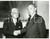 1957 LONDON Whitehall - AiichirÅ FUJIYAMA shaking hands with Selwyn LLOYD Fotografia d'epoca con didascalia coeva al verso. CONDIZIONI: FAIR (strappetti al margine superiore)FORMATO: 20x15 cm     originale e autentica 1