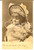 Cartolina originale da collezione 1907 COSTUMI Bambina con cappello fiorito Cartolina postale VINTAGE FP NV 1