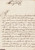Manoscritto, lettera originale 1747 FIRENZE Pietro Paolo DEL VENEZIANO per saldo cappellania S. Michele 1