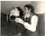 Fotografia d epoca originale 1960 ca TEATRO Walter CHIARI in una scena con un cardinale  Foto 25x20 cm 1
