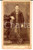 Fotografia d'epoca originale 1870 ca BOLOGNA Ritratto di giovane con la bombetta *Foto BONFIGLIOLI 1