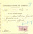 Documento originale, autentico 1913 MANTOVA Congregazione di Carità  Offerta baronessa Luisa FRANCHETTI 1