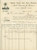 1896 CAGLIARI Spedizioni Nicolò CAROSSINO fu Vincenzo - Fattura commerciale Lettera commerciale d'epoca, su carta intestata, manoscritta, illustrata. CONDIZIONI: FAIR (piegature d'epoca)PAGINE: 1    originale e autentica 1
