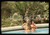 35mm vintage slide* 1989 MAIORCA - Ana OBREGON e Cesar ALBINANA in piscina
