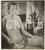 Fotografia d epoca originale 1935 NAPOLI MOSTRE D ARTE Alberto CHIANCONE Nudo di donna Foto quadro AUTOGRAFO 1