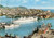 Cartolina originale da collezione 1972 GENOVA Transatlantico MICHELANGELO attraccato al Porto Cartolina FG VG 1