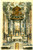 Cartolina originale da collezione 1950 ca VARALLO SESIA Altare Basilica dell Assunta Cartolina COLORATA A MANO 1