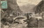 Cartolina originale da collezione 1907 VARZO VB STRADA DEL SEMPIONE Veduta del Ponte NUOVO e ferrovia FP VG 1