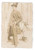 Fotografia d epoca originale 1903 REGNO D ITALIA Ritratto di padre e figlio  Foto anonima 3x4 cm 1