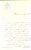 Manoscritto, lettera originale 1903 ROMA Oreste CORSI chiede biglietti per messa funebre al Pantheon Lettera 1