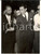 1955 ca ROMA Fausto COPPI accolto dai tifosi - Fotografia 13x18 cm Fotografia d'epoca con didascalia coeva al verso. CONDIZIONI: G      originale e autentica 1
