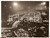 Fotografia d epoca originale 1938 BERLIN Notturno del LUSTGARTEN illuminato per il Giorno del Plebiscito FOTO 1