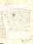 Manoscritto, lettera originale 1750 ca ALESSANDRIA Grande valore di un anello CESARE CATTANEO Manoscritto 1