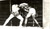 Fotografia d'epoca originale 1965 LIMA (PERU) BOXE Pugile Mauro MINA contro Piero DEL PAPA *Telefoto 1