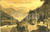 Cartolina originale da collezione 1907 RECOARO TERME VI Panorama con paese e fiume AGNO Cartolina postale FP VG 1