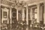 Cartolina originale da collezione 1936 MONCALIERI TO VILLE RODDOLO Salone di VILLA MARIA FG NV 1