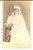 Fotografia d epoca originale 1910 ca NANTES FRANCE Ritratto di bambina alla Prima Comunione Foto L. MARTIN 1