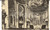 Cartolina originale da collezione 1930 ca GAVERINA TERME BG Interno parrocchia Cartolina FP NV 1