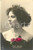 Cartolina originale da collezione 1900 ca Fotografia di mademoiselle JOSCARI cantante lirica Cartolina FP VG 1