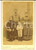 Fotografia d epoca originale 1890 ca NIZZA F Ritratto di famiglia con due figli Office de photographie 1