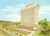 Cartolina originale da collezione 1970 SINGAPORE Panorama Hotel HILTON Vintage Cartolina illustrata FG VG 1