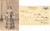 Autografo originale 1908 PIANA DEI GRECI PA Ricchissimo costume da sposa Autografo Irmina STANGA 1