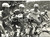 1967 GIRO D'ITALIA Gianni MOTTA divide un piatto di spaghetti con i compagni