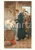 Cartolina originale da collezione 1950 ca CASTELGRANDE PZ San Gerardo MAIELLA Guarisce bambino paralitico FG NV 1