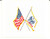Oggetto da collezione cartaceo 1960 American Embassy ROME Biglietto di Natale US ARMY 1