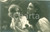 Cartolina originale da collezione 1927 IL CIRCO Due clown in costume durante uno spettacolo Cartolina FP NV 1