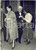 1954 ROMA Charlie CHAPLIN con la moglie al ristorante "Il passetto" *Foto  Fotografia d'epoca con didascalia coeva al verso.   CONDIZIONI: G (ma lievi graffi e piccola sovraimpressione circolare) FORMATO: 13x18 cm     originale e autentica 1