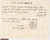 Documento originale, autentico 1843 TORINO Fittavolo CORNERO ripara giardino castello 1