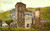 Cartolina originale da collezione 1920 ca FENIS AO Veduta esterna del castello medievale Cartolina FP NV 1