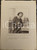 Stampa, bozzetto originale 1853 PARIS Paul GAVARNI Masques et visages  Les Lorettes Vieillies Tav. 29 1