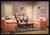 Fotografia d epoca originale 2000 ca CASA VIANELLO Raimondo VIANELLO in salotto 35mm vintage slide 1 1
