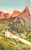 Cartolina originale da collezione 1923 TRENTO Rifugio presso il Passo di ROLLE *Cartolina postale FP VG 1