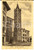 Cartolina originale da collezione 1943 BIELLA  Antico campanile restaurato nel 1931 Cartolina postale FP VG 1