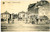 Cartolina originale da collezione 1910 ca CINEY BELGIQUE EntrÃ©e de la Ville  Hotel du Luxembourg Carte postale 1