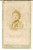 Fotografia d epoca originale 1900 ca CHAMBERY F Ritratto di donna con la spilla Fotografia BESSON CDV 1