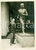 Fotografia d epoca originale 1925 ca PARIS Scultore Wäinö AALTONEN con statua corridore Paavo NURMI Foto 1