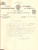 Documento originale, autentico 1941 NOVI LIGURE AL Società Ginnastica FORZA E VIRTU   Lettera 1