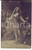 Cartolina originale da collezione 1914 Giovane donna coperta da veli trasparenti *Cartolina EROTICA VINTAGE FP 1