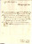 Manoscritto, lettera originale 1831 ANZIO RM Scatola per FIASCHI dal card. FROSINI 1