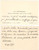 Oggetto da collezione cartaceo 1929 TORINO VALSALICE Biglietto autografo superiora SACRO CUORE 1